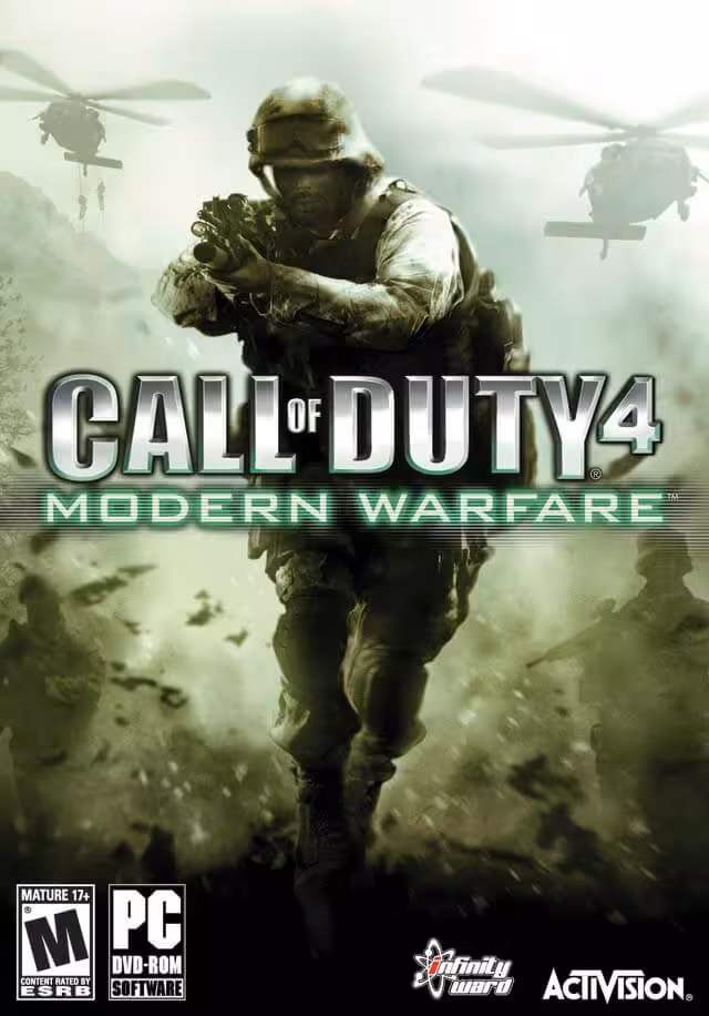 بازی پلی استیشن 3 (PS3 ) نسخه رایتی نسخه هک شده بازی    Call of Duty 4: Modern Warfare
