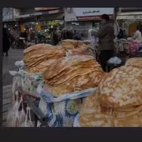 نان برنجی یک کیلویی (پسکرایه)