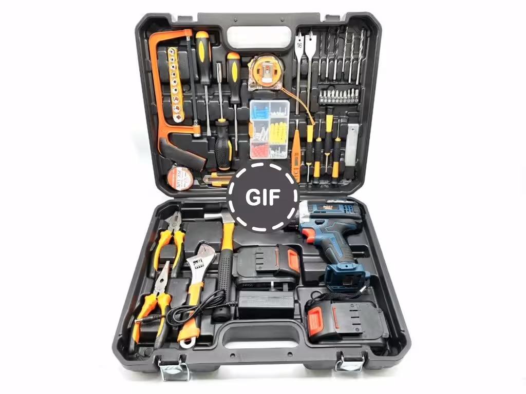 مجموعه دریل شارژی 148 ولت باس مدل 148v