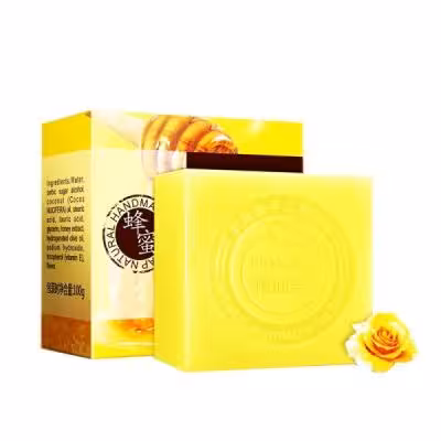 صابون بیو آکوا مدل روغن عسل 100 گرمی