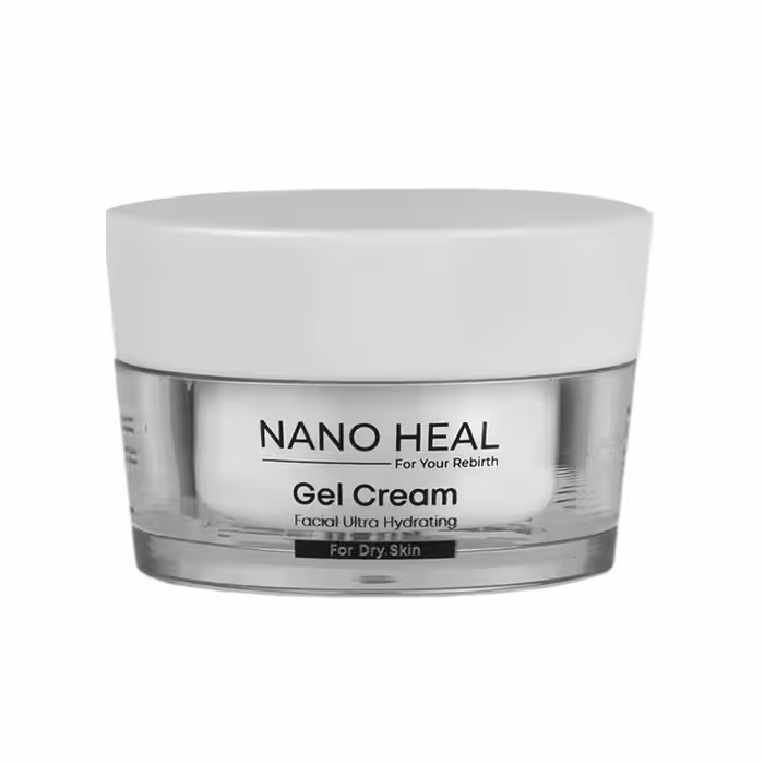 ژل کرم آبرسان کاسه ای پوست چرب 50 میلی لیتر نانوهیل Nano Heal