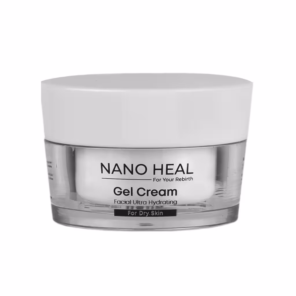 ژل کرم آبرسان کاسه ای پوست چرب 50 میلی لیتر نانوهیل Nano Heal