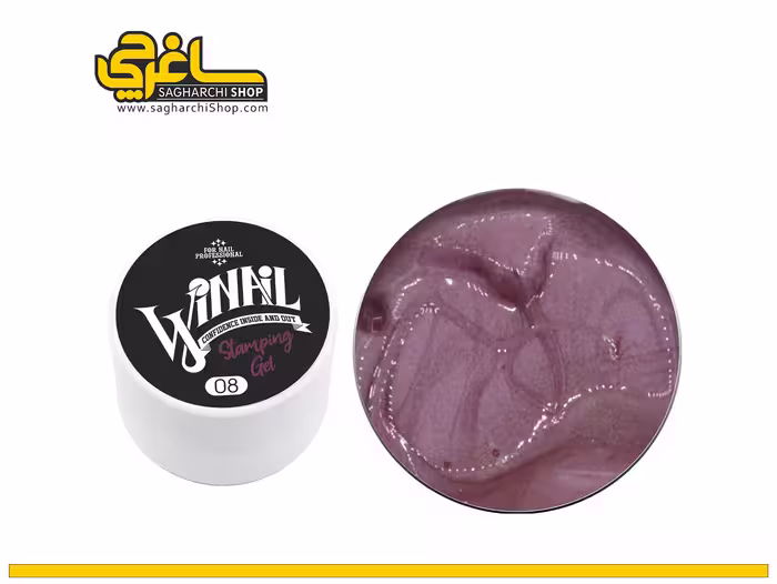 ژل استامپینگ ناخن وینیل Winail کد 08