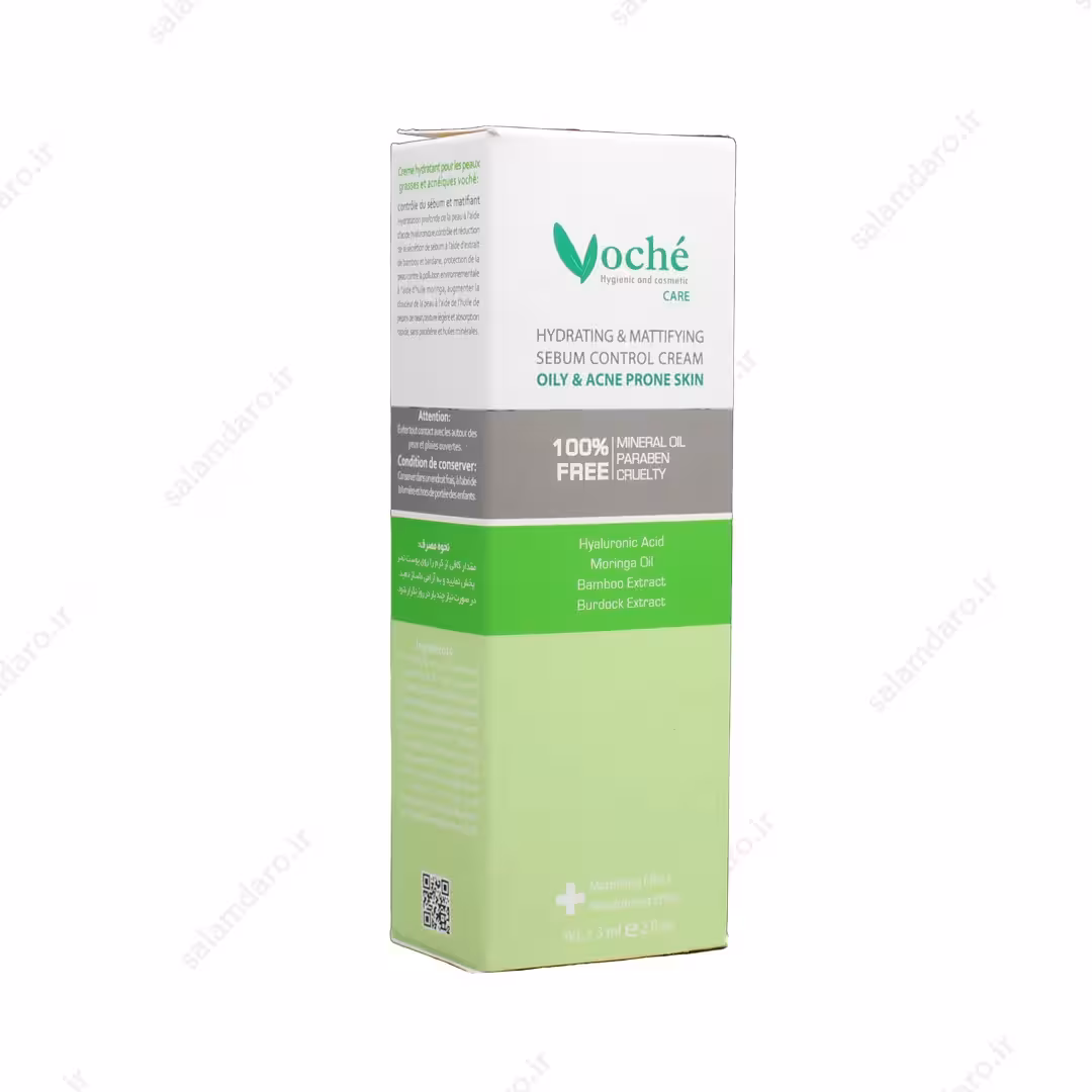 کرم آبرسان پوست‌ چرب و آکنه وچه (60 میلی لیتر)