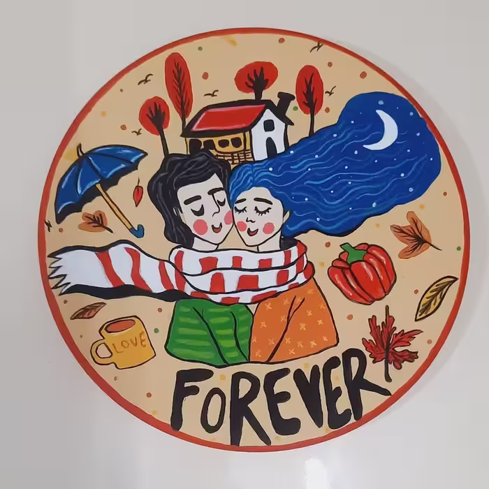دیوارکوب سفالی 