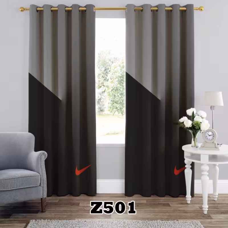 پرده سه بعدی طرح برند نایک