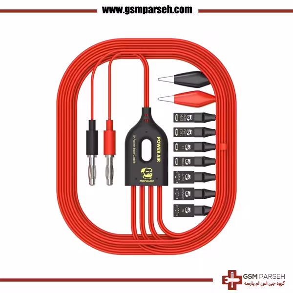کابل منبع آیفون 6 تا 15 پرومکس برند مکانیک مدل Power Air