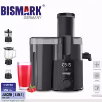 آبمیوه گیری 4 کاره بیسمارک تحت لیسانس آلمان مدل  bismark bm2391