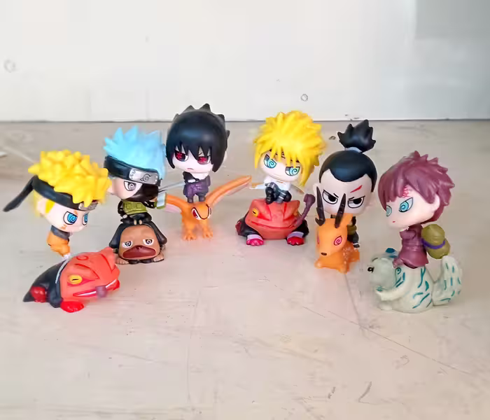 فیگور ناروتو سوار حیوانات Naruto ست 6 عددی