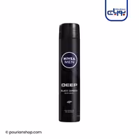 اسپری بدن مردانه نیوا مدل Deep Black Carbon Dark Wood