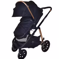 سرویس کالسکه ببکو Bebeko‬ مشکی و طلایی مدل‬ Zap