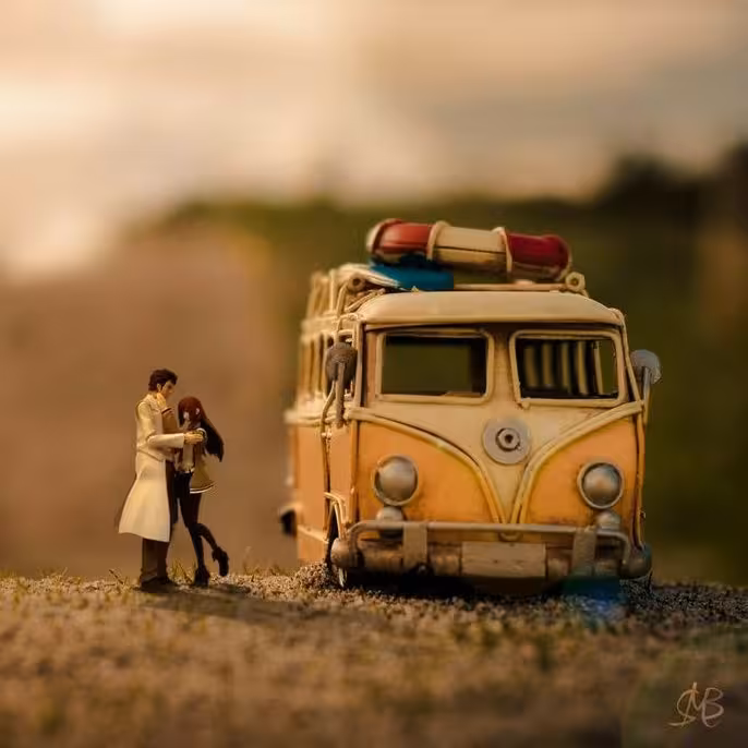 تابلو کاشی سفر