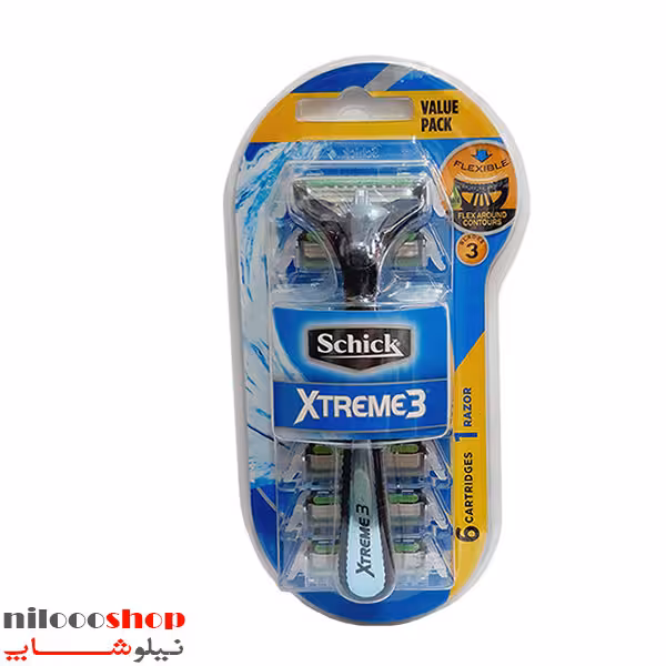 خود تراش شیک مدل XTREME3 بسته 6 عددی