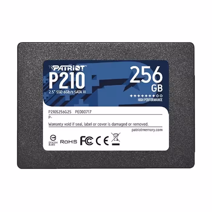 قیمت و خرید هارد SSD 256 گیگابایت پاتریوت P210 2.5