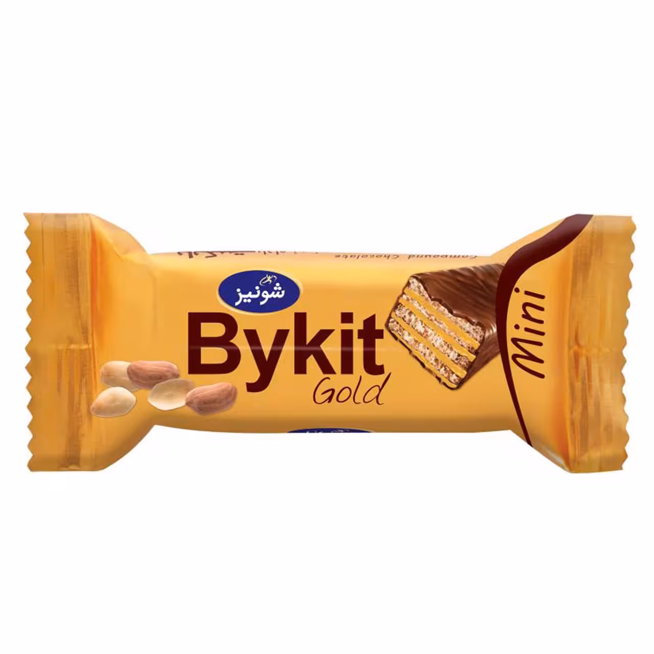 مینی بایکیت بادام زمینی شونیز تکی – 12 گرم