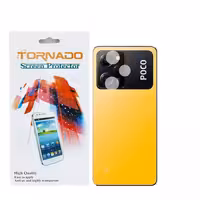 محافظ لنز دوربین TORNADO مدل نانوگلس مناسب موبایل شیائومی Poco X5 Pro بسته40عددی