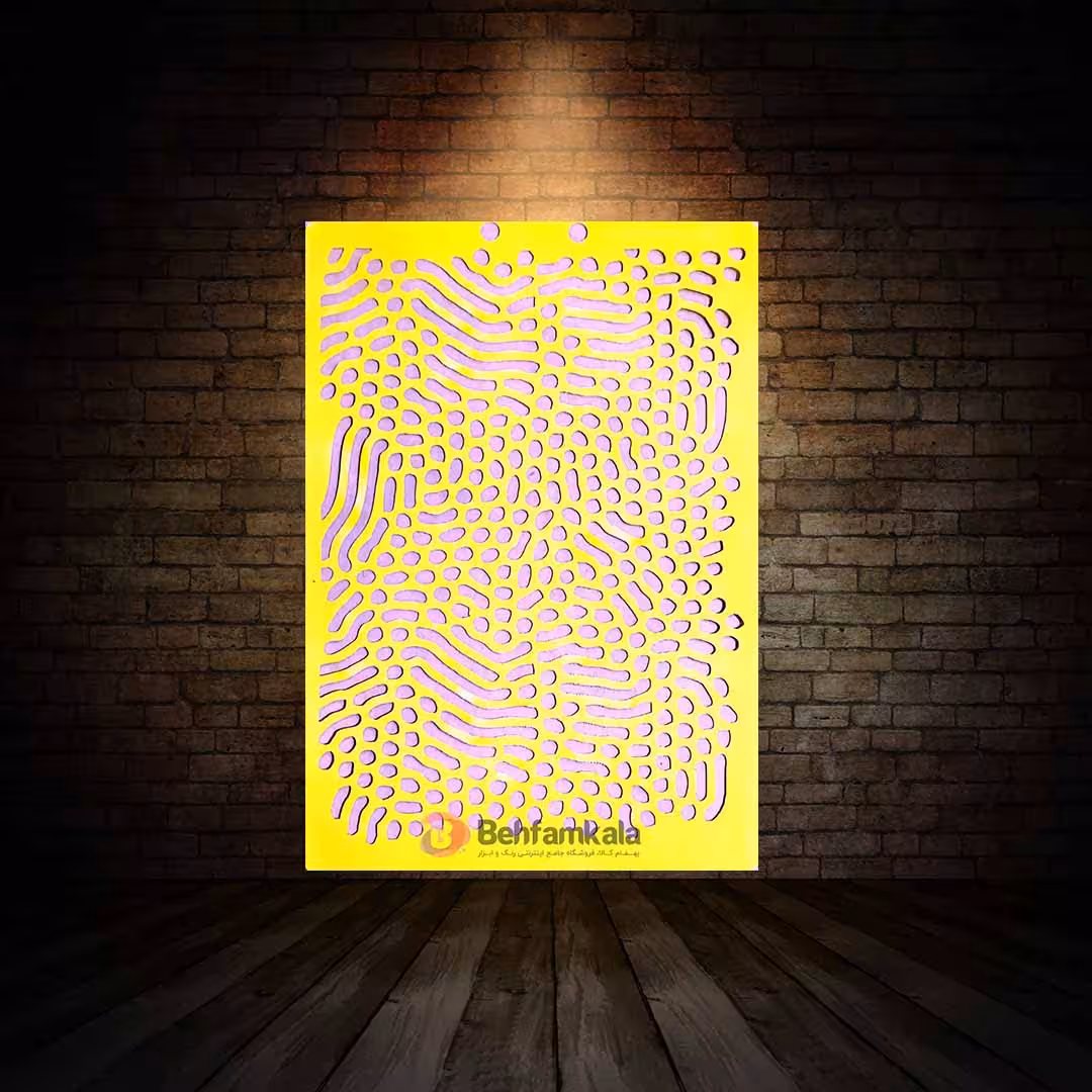 شابلون استنسیل ابعاد 35*25 کد HND P