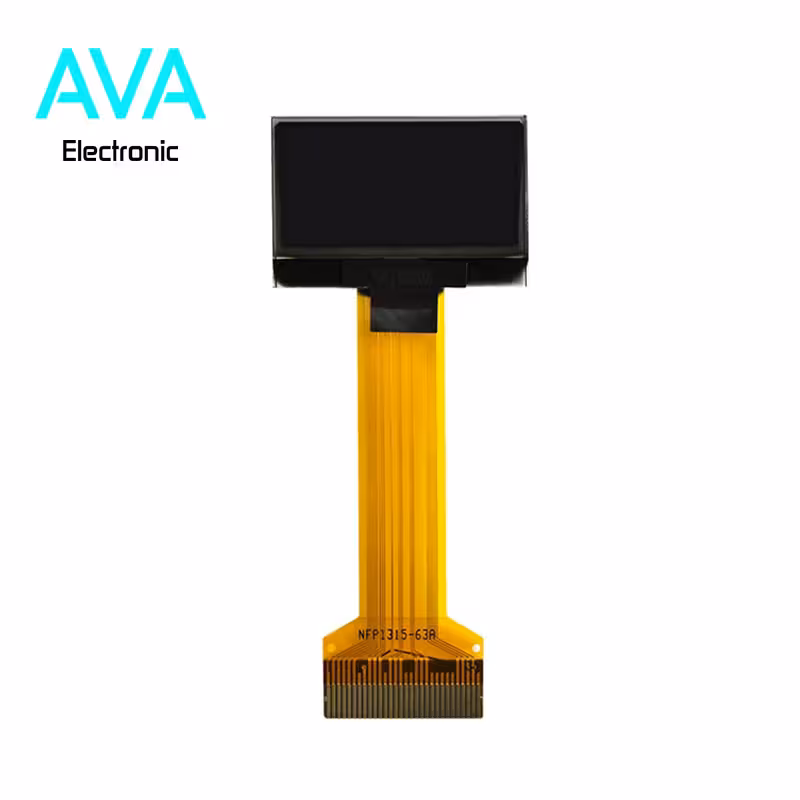نمایشگر OLED سفید 0٫96 اینچ دارای ارتباط SPI/IIC و چیپ درایور SSD1315