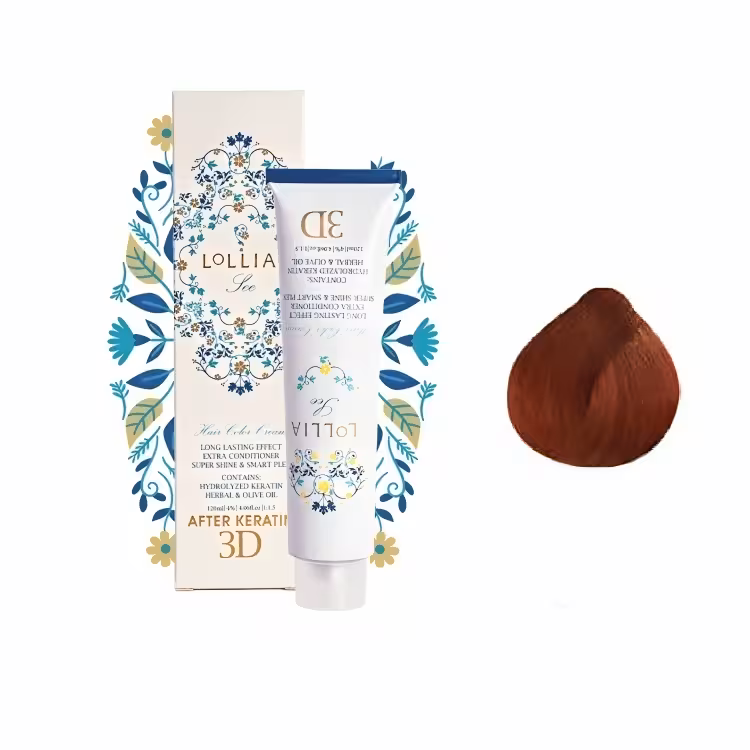 رنگ مو لولیا بلوند مسی 8.4