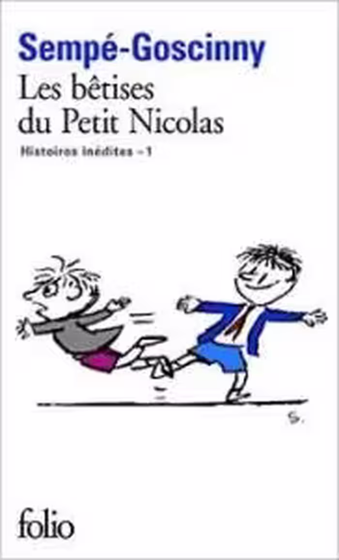 کتاب رمان فرانسوی حماقت های نیکلاس کوچولو les betises du petit nicolas histoires inedites 1