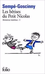 کتاب رمان فرانسوی حماقت های نیکلاس کوچولو les betises du petit nicolas histoires inedites 1