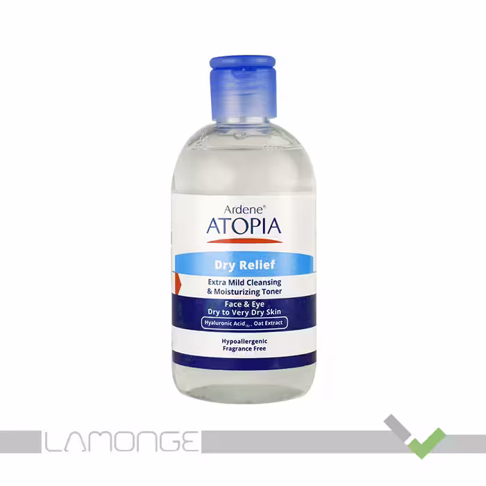 تونیک پاک کننده صورت و دور چشم Dry Relief آردن اتوپیا