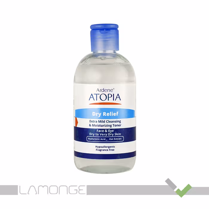 تونیک پاک کننده صورت و دور چشم Dry Relief آردن اتوپیا