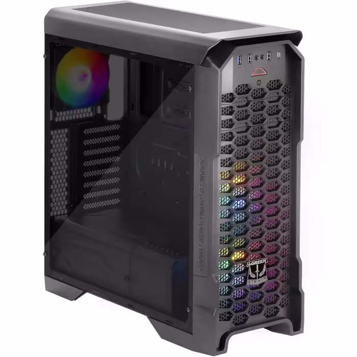 کیس کامپیوتر GREEN Striker FRGB