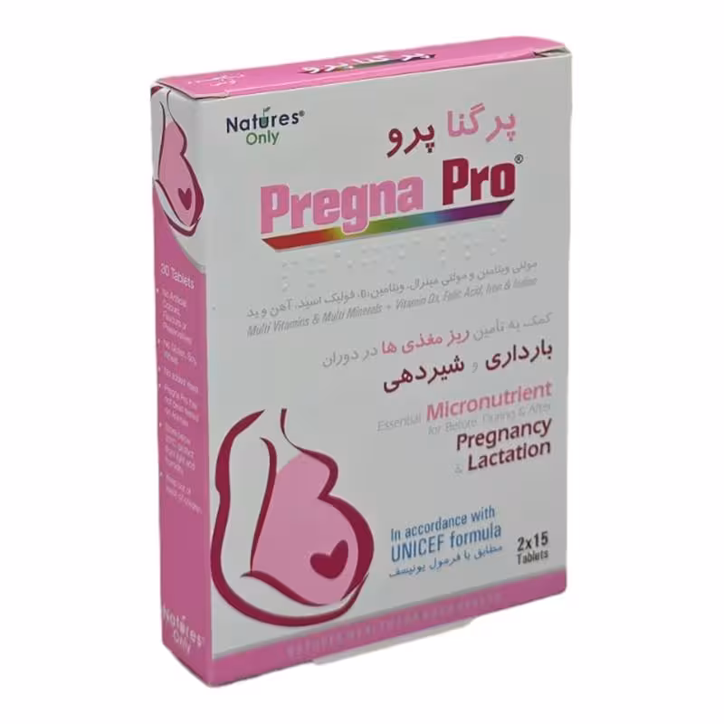 قرص پرگنا پرو نیچرز اونلی 30 عدد