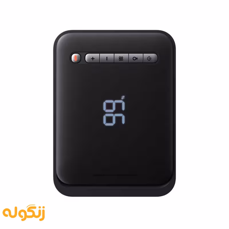 جامپ‌استارتر، کمپرسورباد و پاوربانک 8000mAh فوق انرژی خودرو باسئوس مدل BS-CH003 CGCN000001 - زنگوله