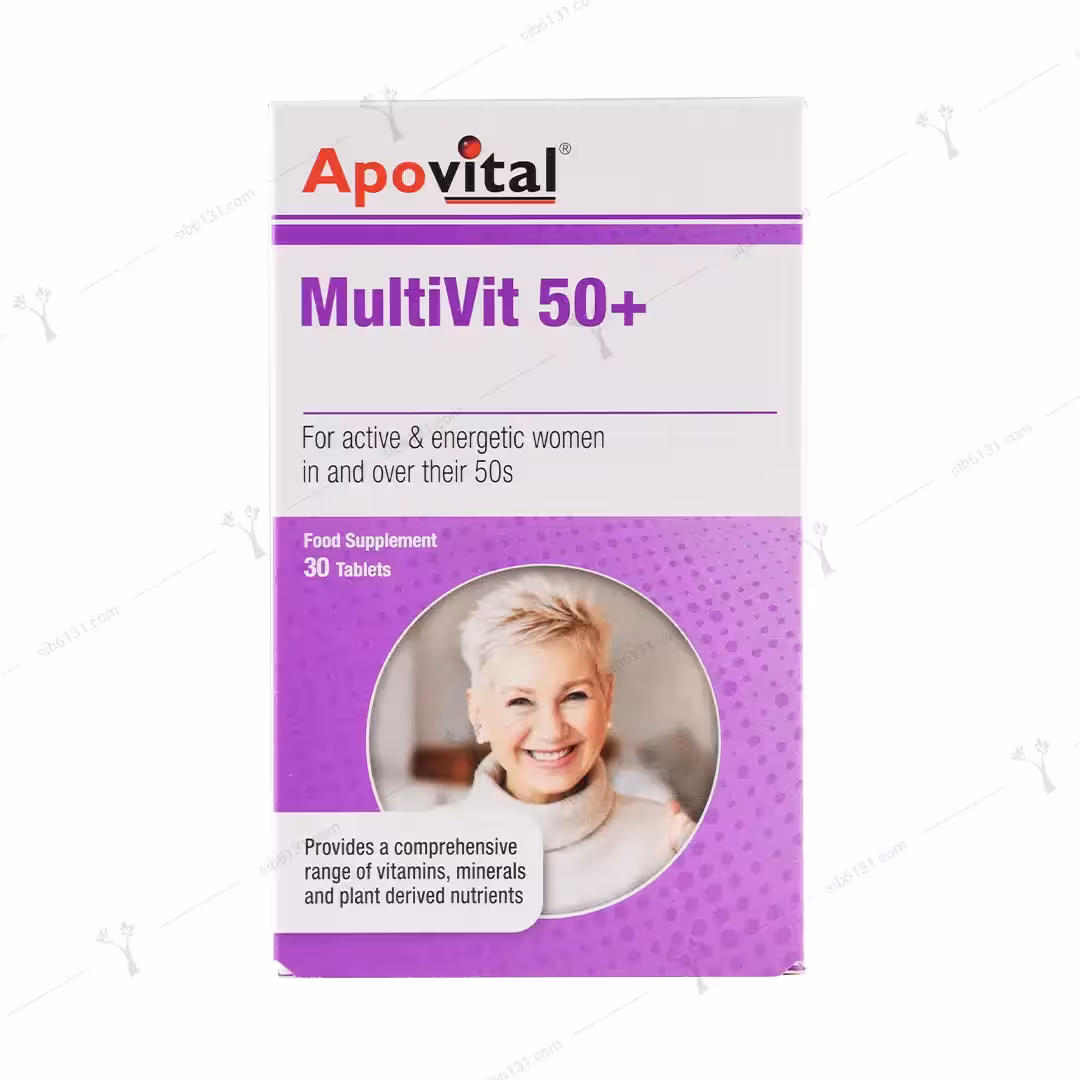 قرص مولتی ویت بالای 50 سال آپوویتال 30 عددی