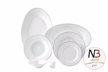 سرویس 28 پارچه زرین مدل رادیانس خط طلا