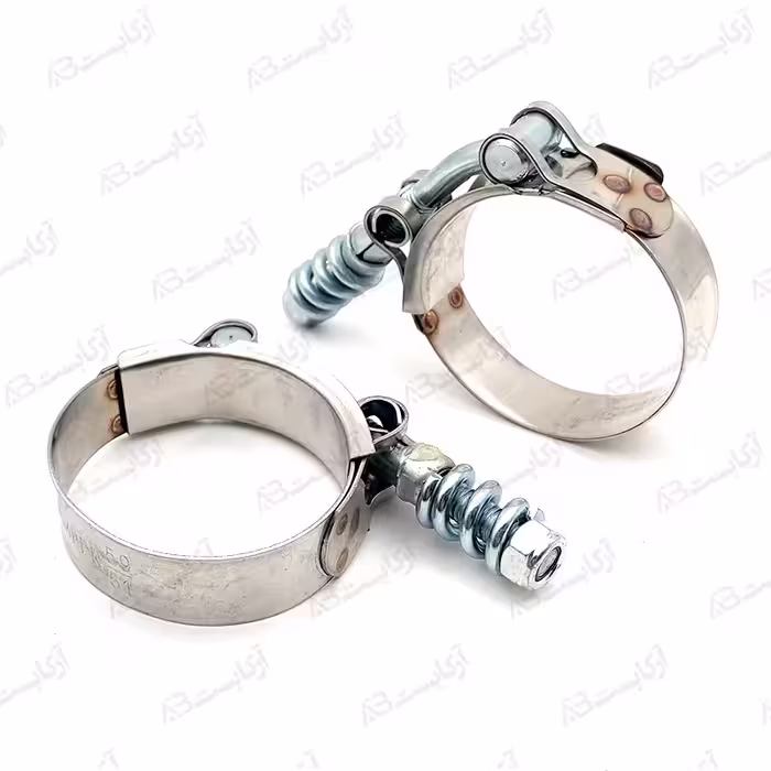 بست استیل فنردار سایز 113-105