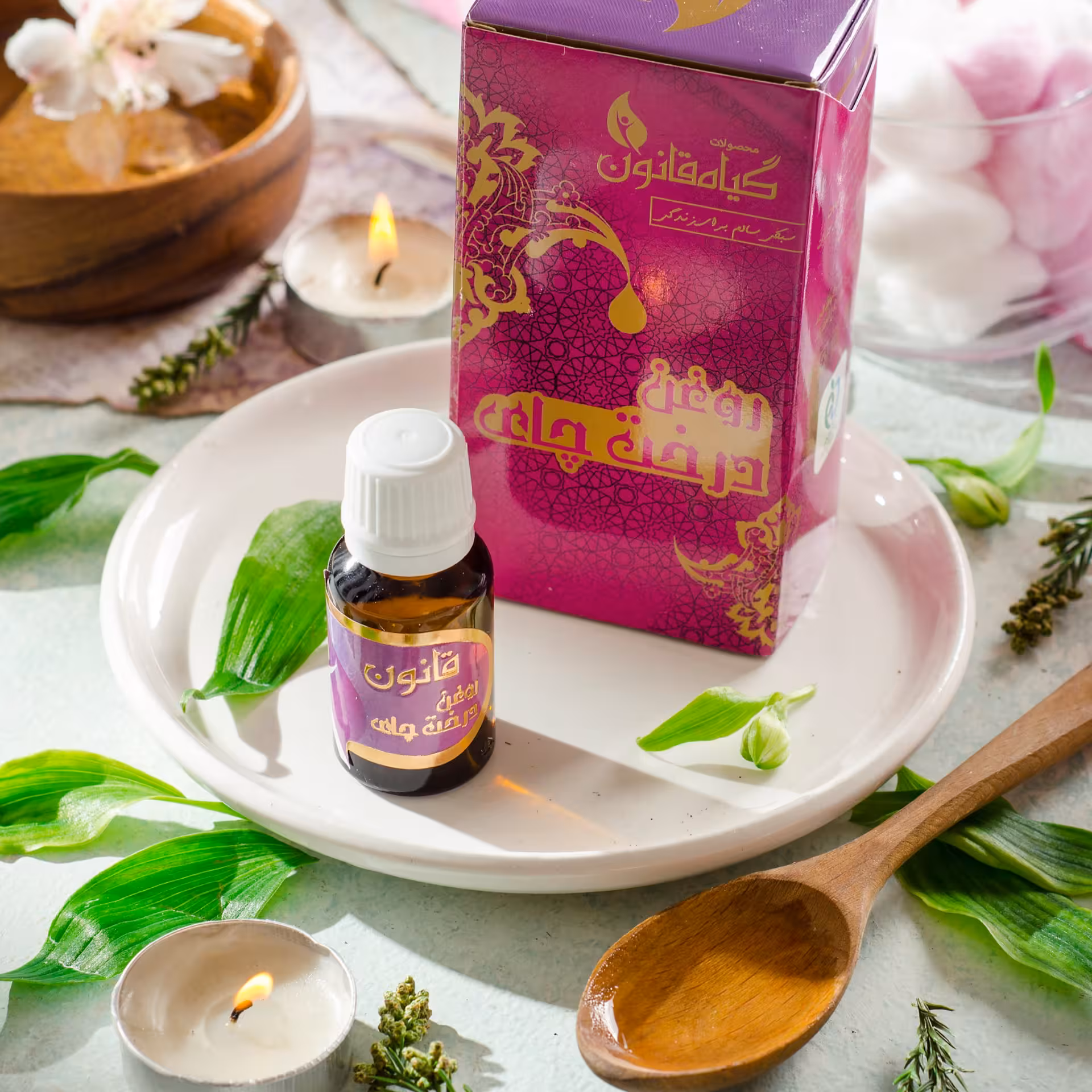 روغن درخت چای قانون گیاهی اصل و مالشی 18 سی سی باتخفیف ویژه