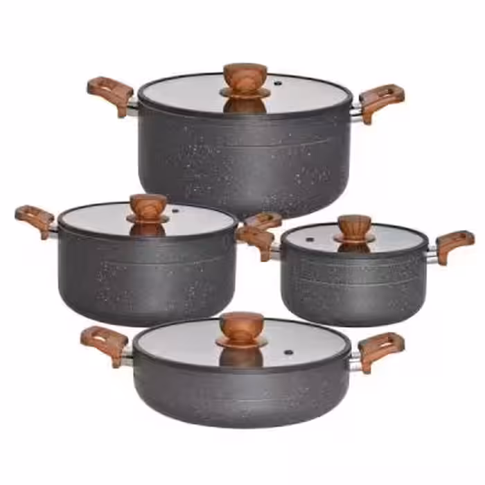 سرویس پخت و پز 8 پارچه یونیک مدل ماربل کد 8186