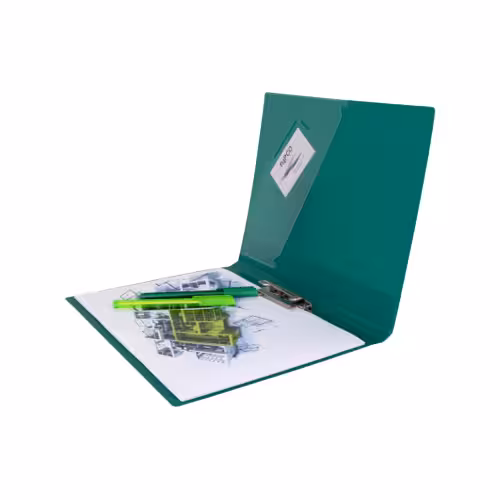 پوشه یک قفل پلاستیکی پاپکو A4-611