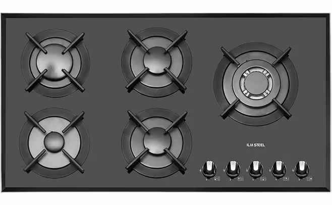 اجاق گاز شیشه ای G 526 ایلیا استیل