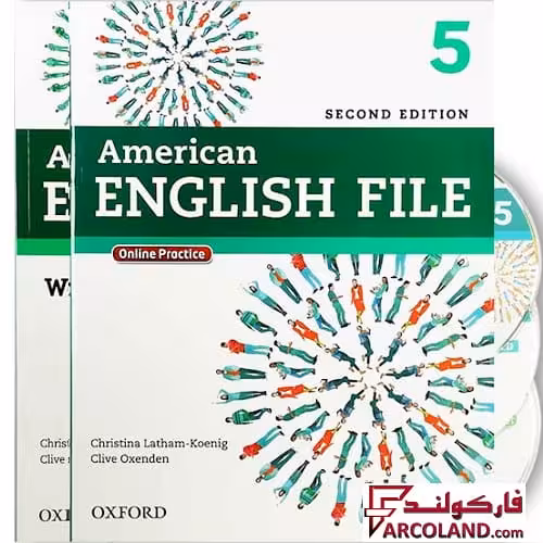 کتاب زبان امریکن انگلیش فایل 5 American English File 5 2nd | انتشارات آکسفورد | ویرایش دوم