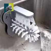 برس دوقلو لیوان شور سینک
