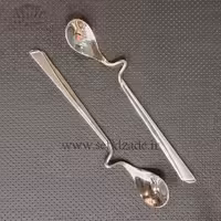 قاشق عسل استیل یونیک مدل ناخنی