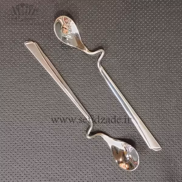 قاشق عسل استیل یونیک مدل ناخنی