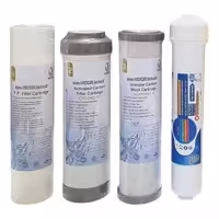 فیلتر دستگاه تصفیه آب مدل ارگونومی بسته 4 عددی