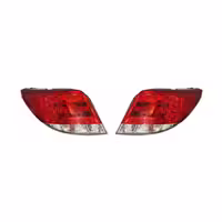 چراغ خطر عقب فابریک چپ و راست مدرن همراه با لامپ و LED مناسب دنا