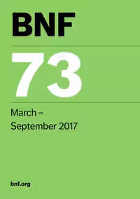 خرید و دانلود نسخه کامل کتاب British National Formulary (BNF) 73: Joint Formulary Committee - 73. September -March 2017