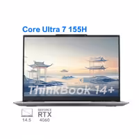 لپ تاپ لنوو تینک بوک  14 مدل Lenovo ThinkBook 14  Core Ultra 7 155H RTX 4060 95W 32G 1T 3K 120Hz 2024