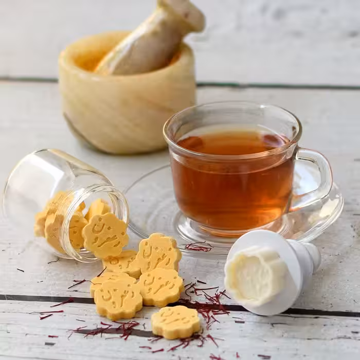 کاتر فشاری قند دمنوشی زعفران