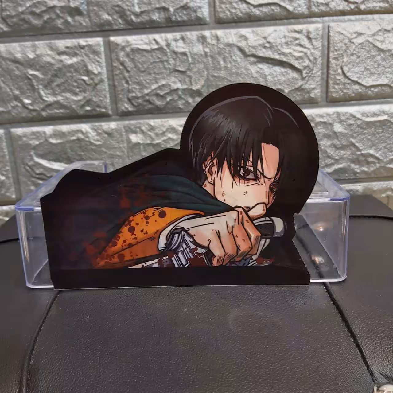 استیکر 3 بعدی انیمه ای طرح لیوای انیمه اتک ان تایتان