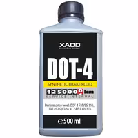 خرید روغن ترمز اکسادو مدل DOT4 500 میلی لیتر | اتوموبی