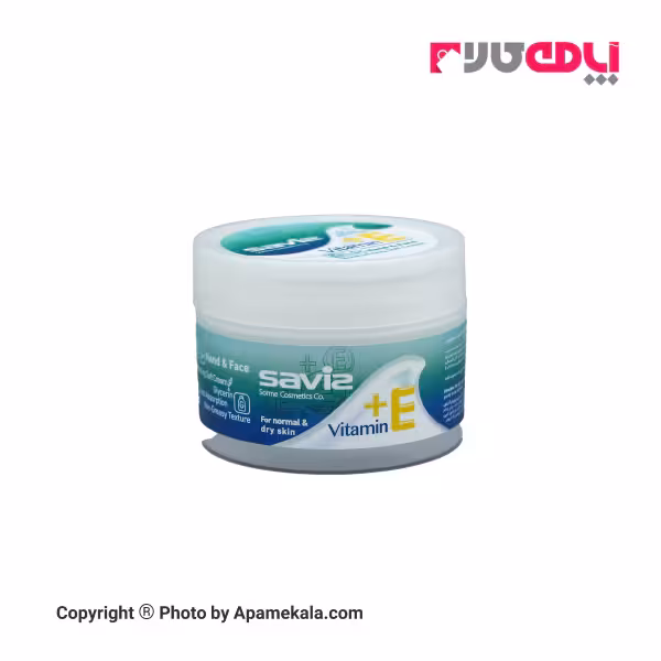 کرم مرطوب کننده ساویز مدل Vitamin E وزن 180 گرم
