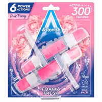 ضدعفونی و خوشبو کننده توالت فرنگی استونیش با رایحه گل600بار مصرفASTONISH